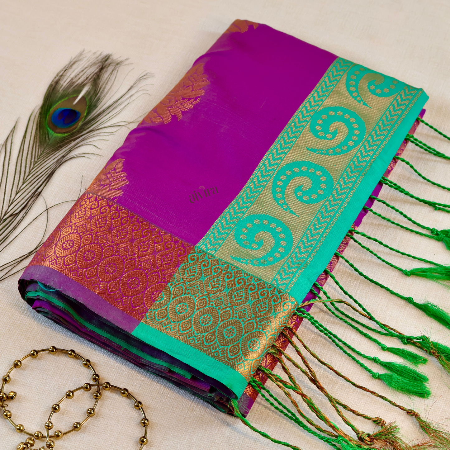 Kanchipuram Soft Silk Saree (S1010)