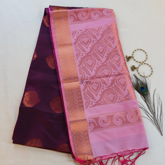 Kanchipuram Soft Silk Saree (S1014)