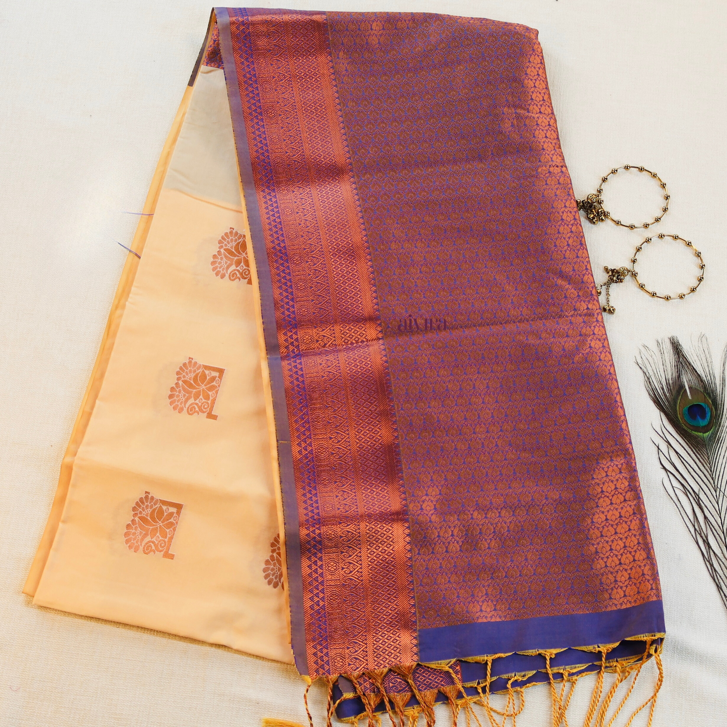 Kanchipuram Soft Silk Saree (S1007)