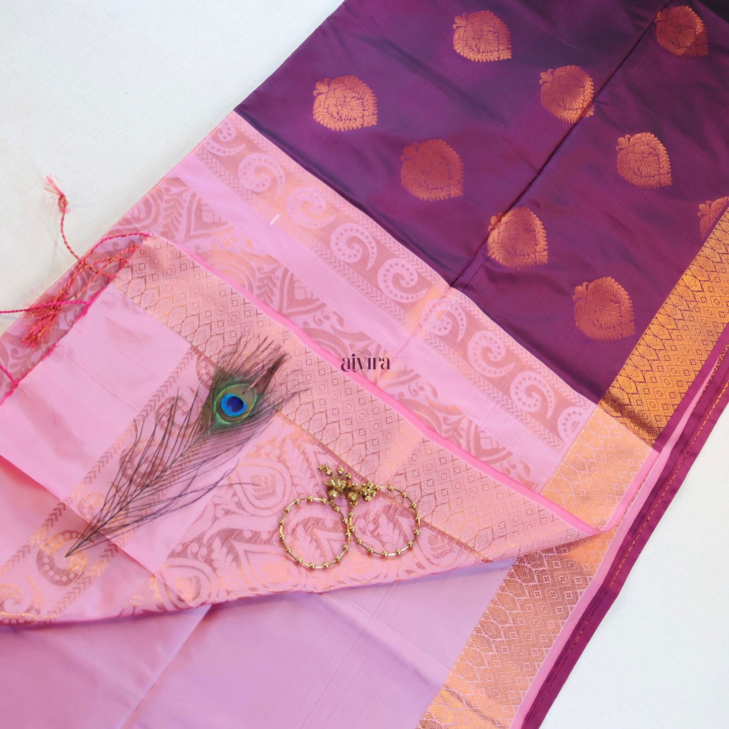 Kanchipuram Soft Silk Saree (S1014)