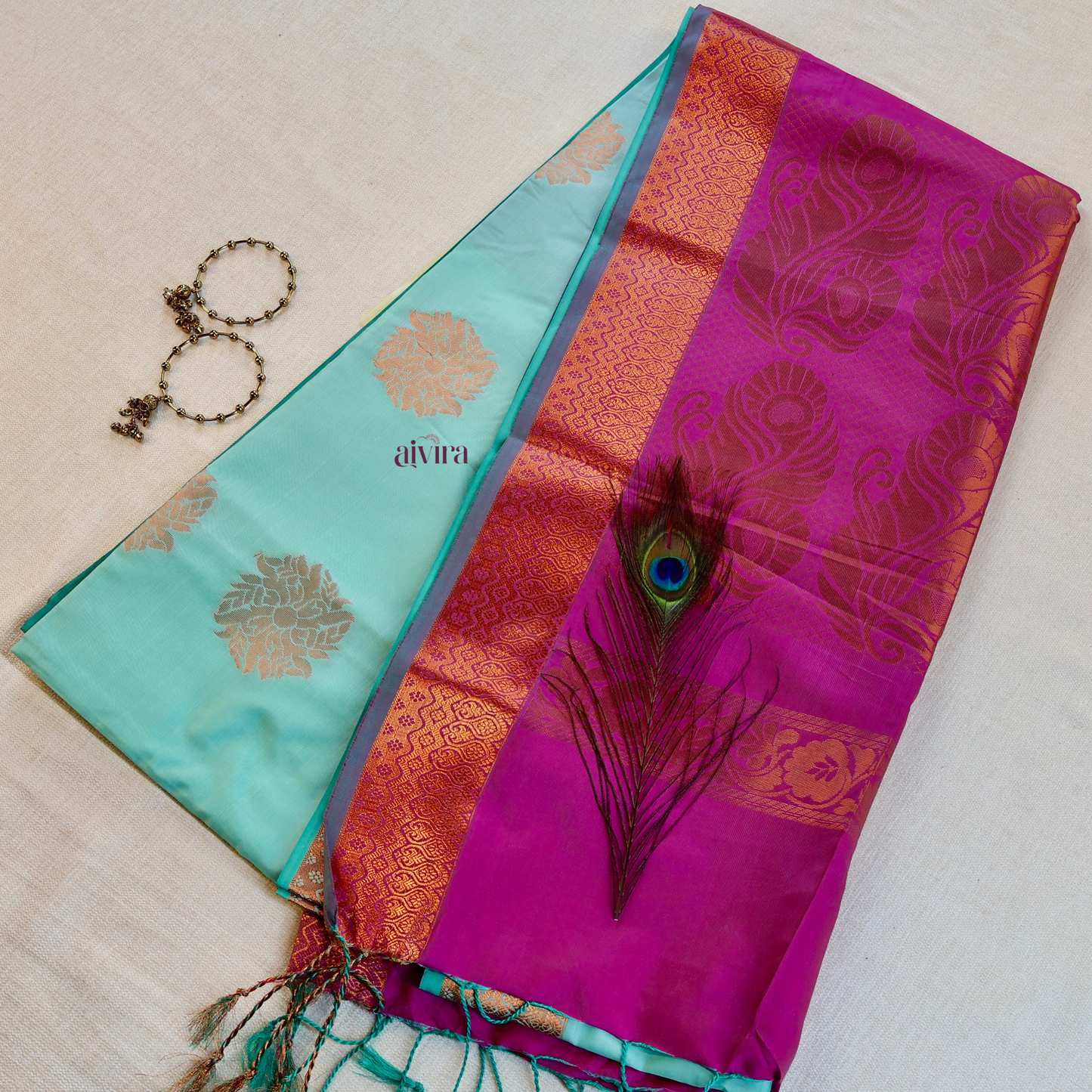 Kanchipuram Soft Silk Saree (S1003)
