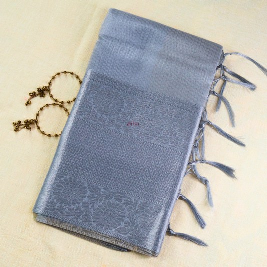 Elegant Tissue Banarasi Saree with Running Blouse TS105