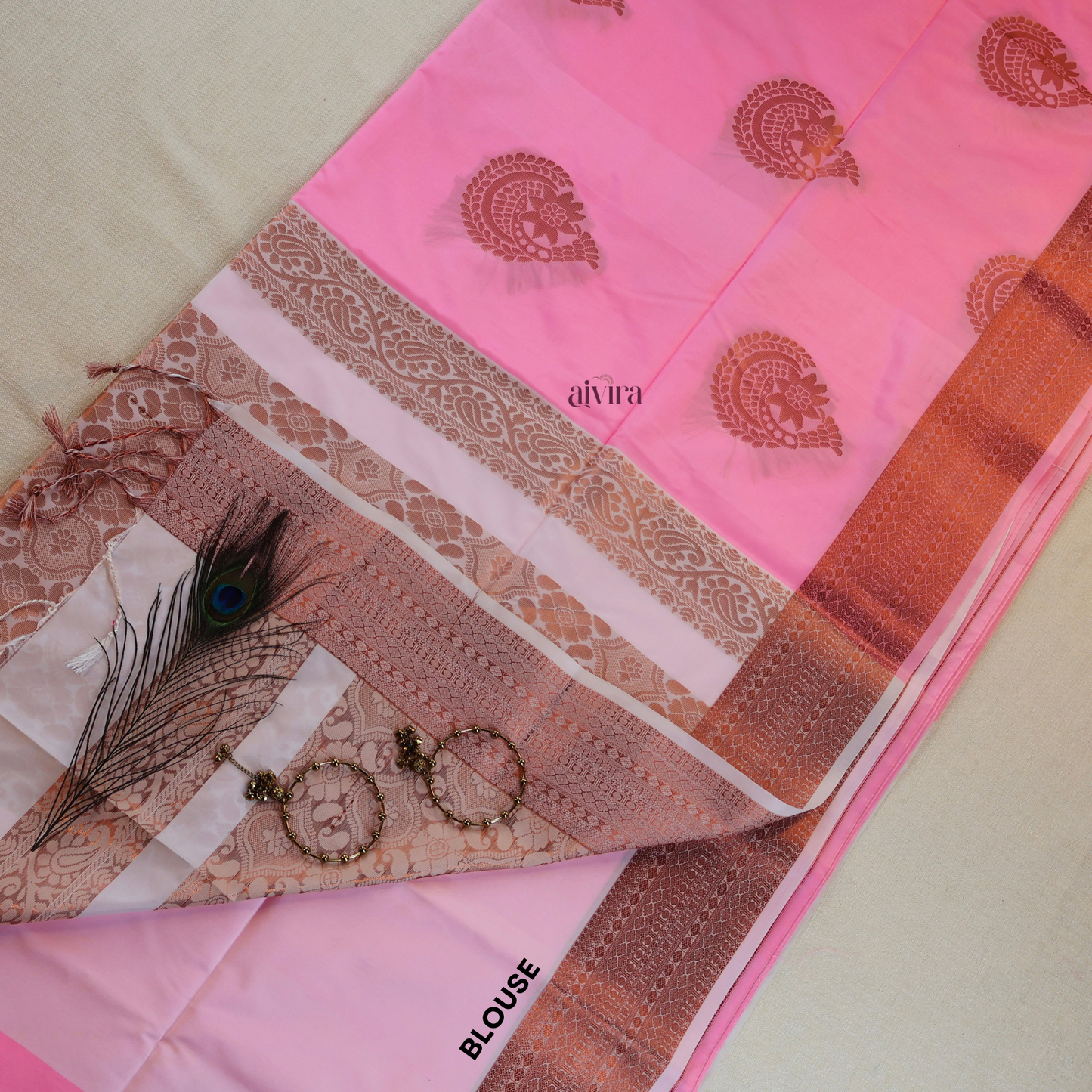 Kanchipuram Soft Silk Saree (S1016)