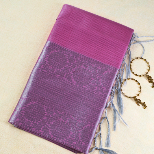 Elegant Tissue Banarasi Saree with Running Blouse TS110