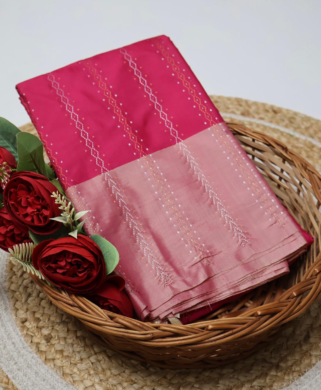 Premium Arani Soft Silk Saree with Elegant Traditional Weaving