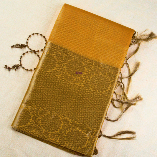 Elegant Tissue Banarasi Saree with Running Blouse TS108