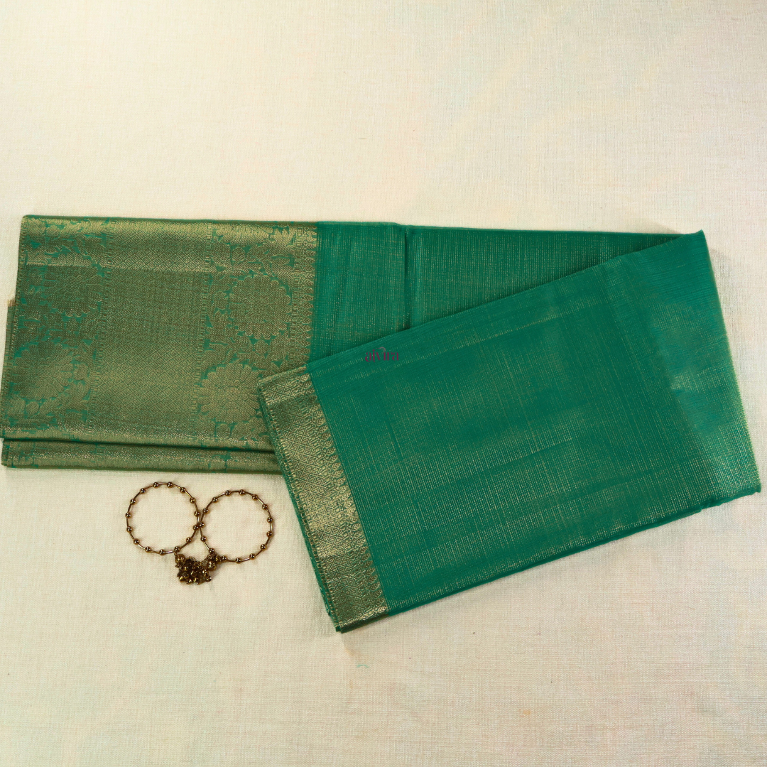 Elegant Tissue Banarasi Saree with Running Blouse TS103