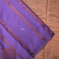 Vibrant Purple Saree with Peach Pallu ES20