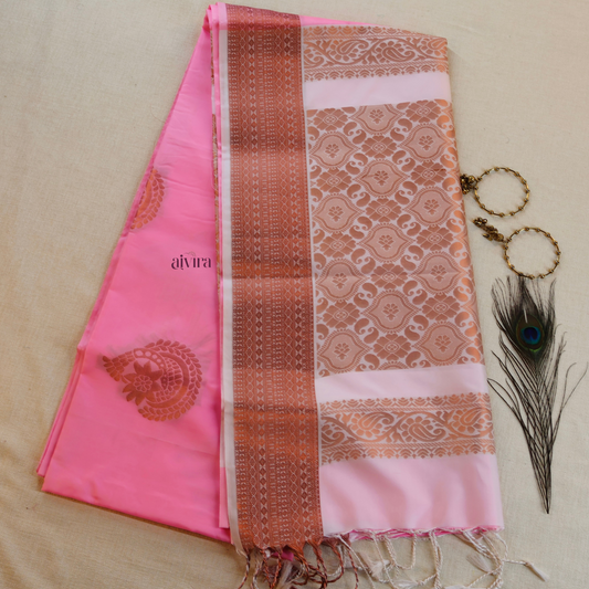 Kanchipuram Soft Silk Saree (S1016)