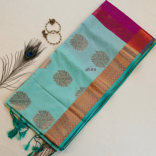 Kanchipuram Soft Silk Saree (S1003)