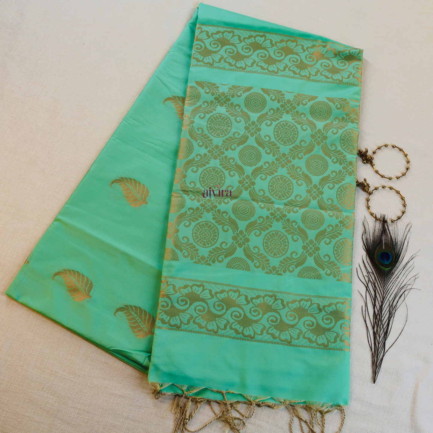 Kanchipuram Soft Silk Saree (S1018)