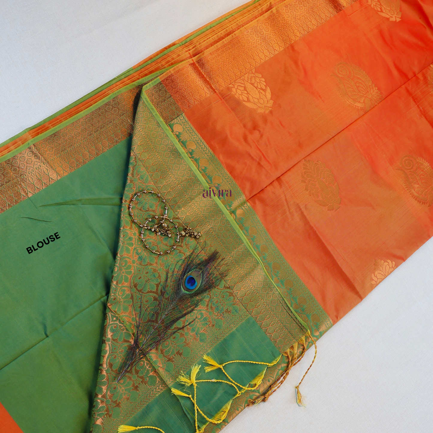 Kanchipuram Soft Silk Saree (S1002)