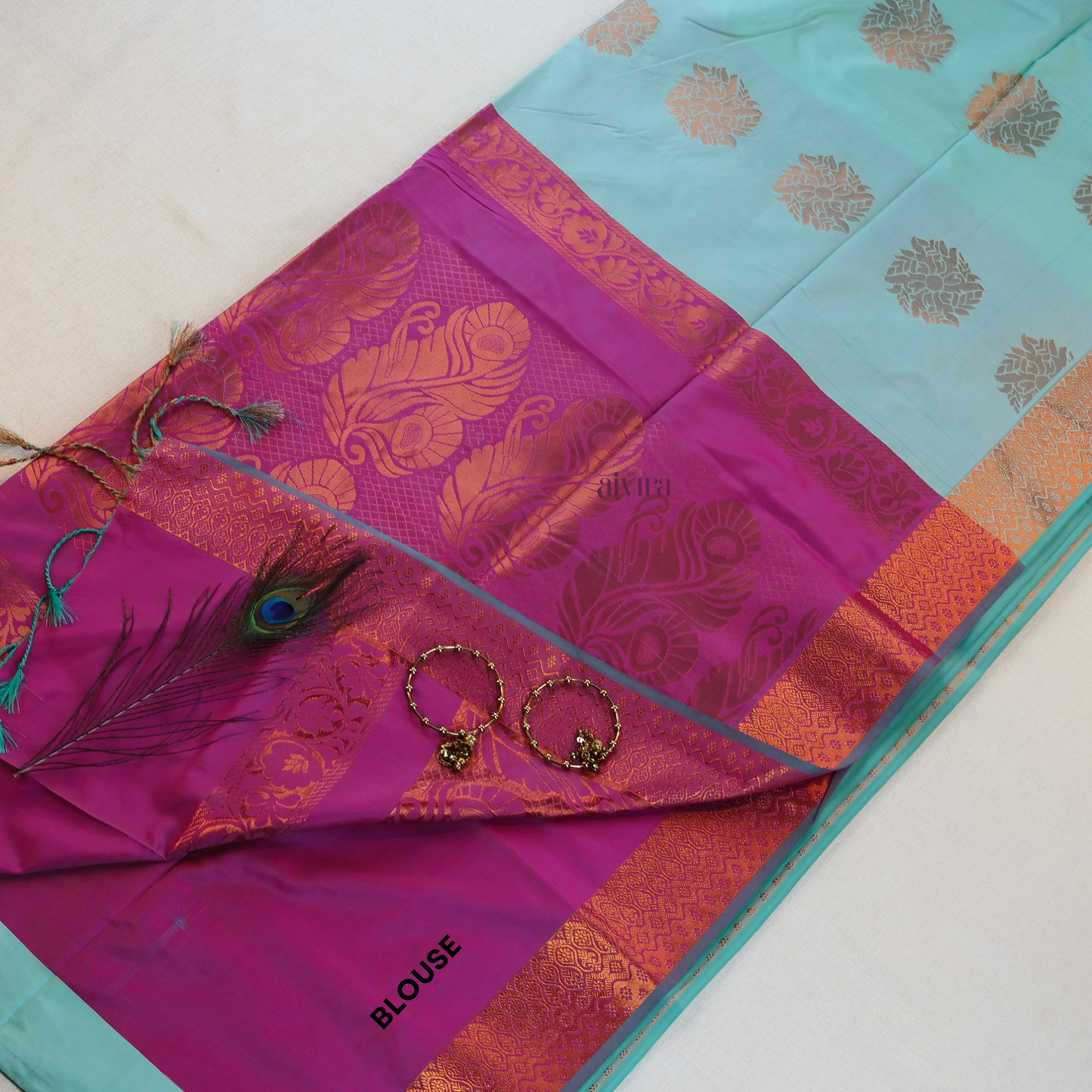 Kanchipuram Soft Silk Saree (S1003)