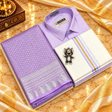 Dhoti Shirt & Saree Combo