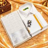 Dhoti Shirt & Saree Combo