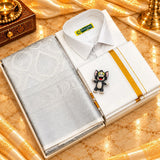 Dhoti Shirt & Saree Combo