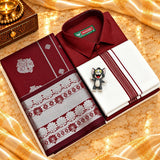 Dhoti Shirt & Saree Combo