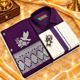Dhoti Shirt & Saree Combo
