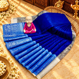 3D Embossed Karizma Silk Saree