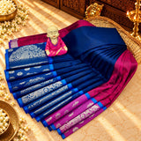 3D Embossed Karizma Silk Saree