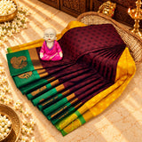 3D Embossed Karizma Silk Saree
