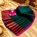 3D Embossed Karizma Silk Saree