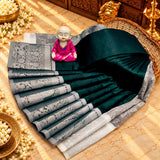 3D Embossed Karizma Silk Saree