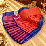 3D Embossed Karizma Silk Saree